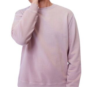 BLDWN BALDWIN Tyler Pullover Crewneck Sweatshirt Size Medium Dusty Pink Unisex‎